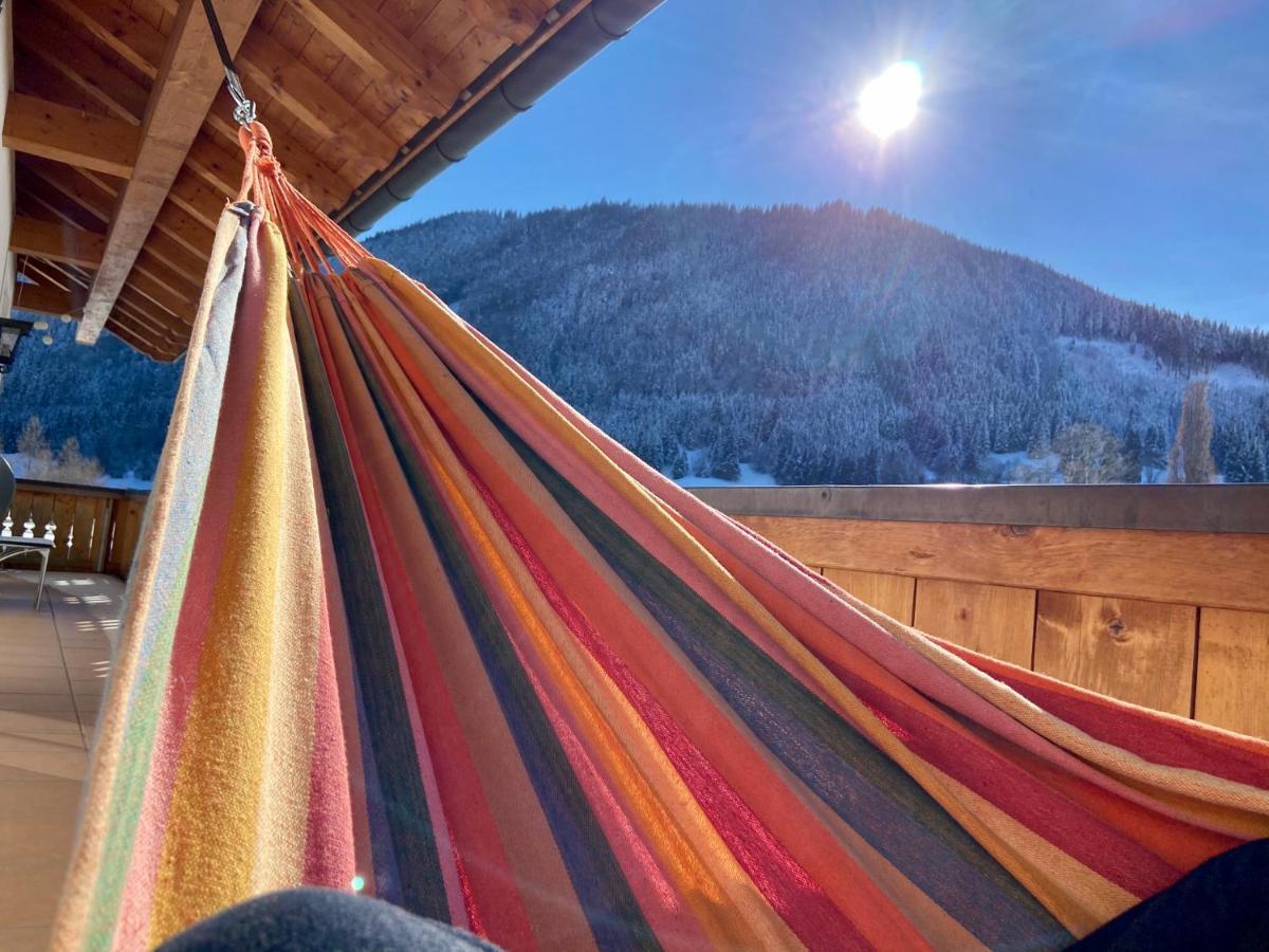 Ferienwohnung mit Bergblick Unterammergau Exterior foto